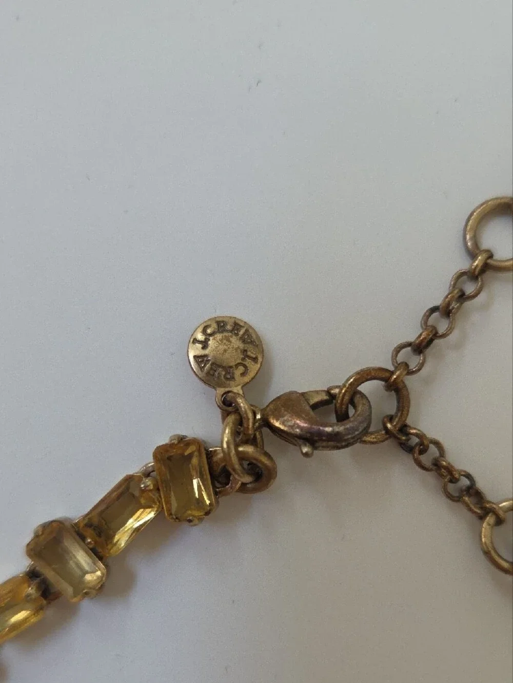 J. Crew elegant gold